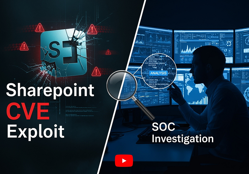 CVE-2025–53770 EXPLAINED: ToolShell RCE + Live SOC Analysis (Letsdefend SOC342)